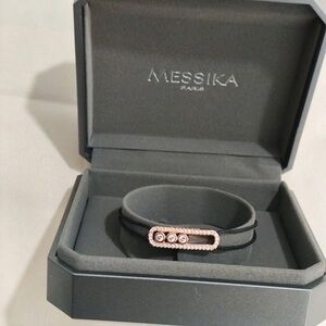 Messika Sliding Knot Adjustable Diamond Bracelet